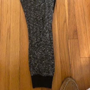 Hollister black joggers